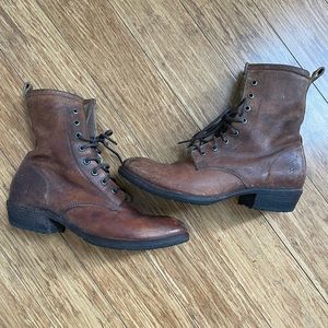 Frye Lace Up Boots